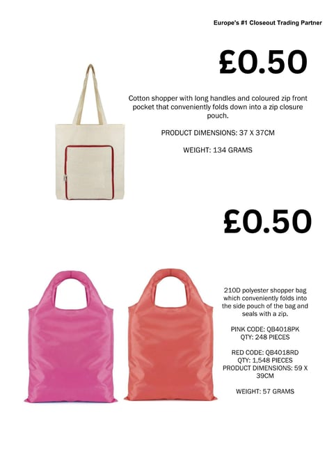 Reusable Shopping Bags