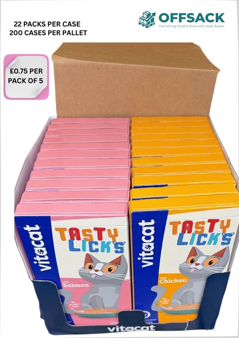 Vitacat Tasty Licks Cat Treats