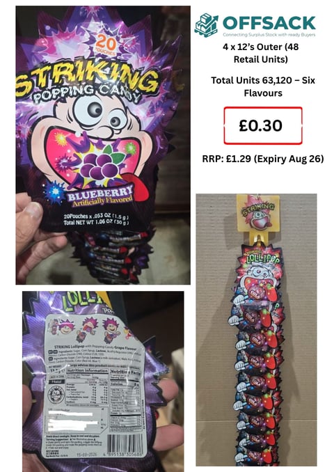 Popping Candy Blueberry