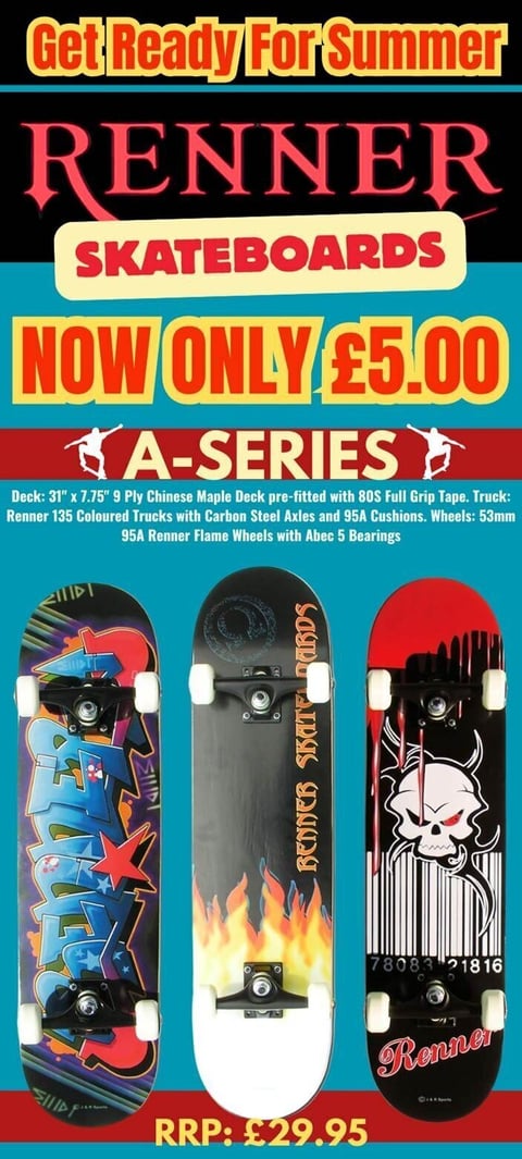 Renner A-Series Skateboards